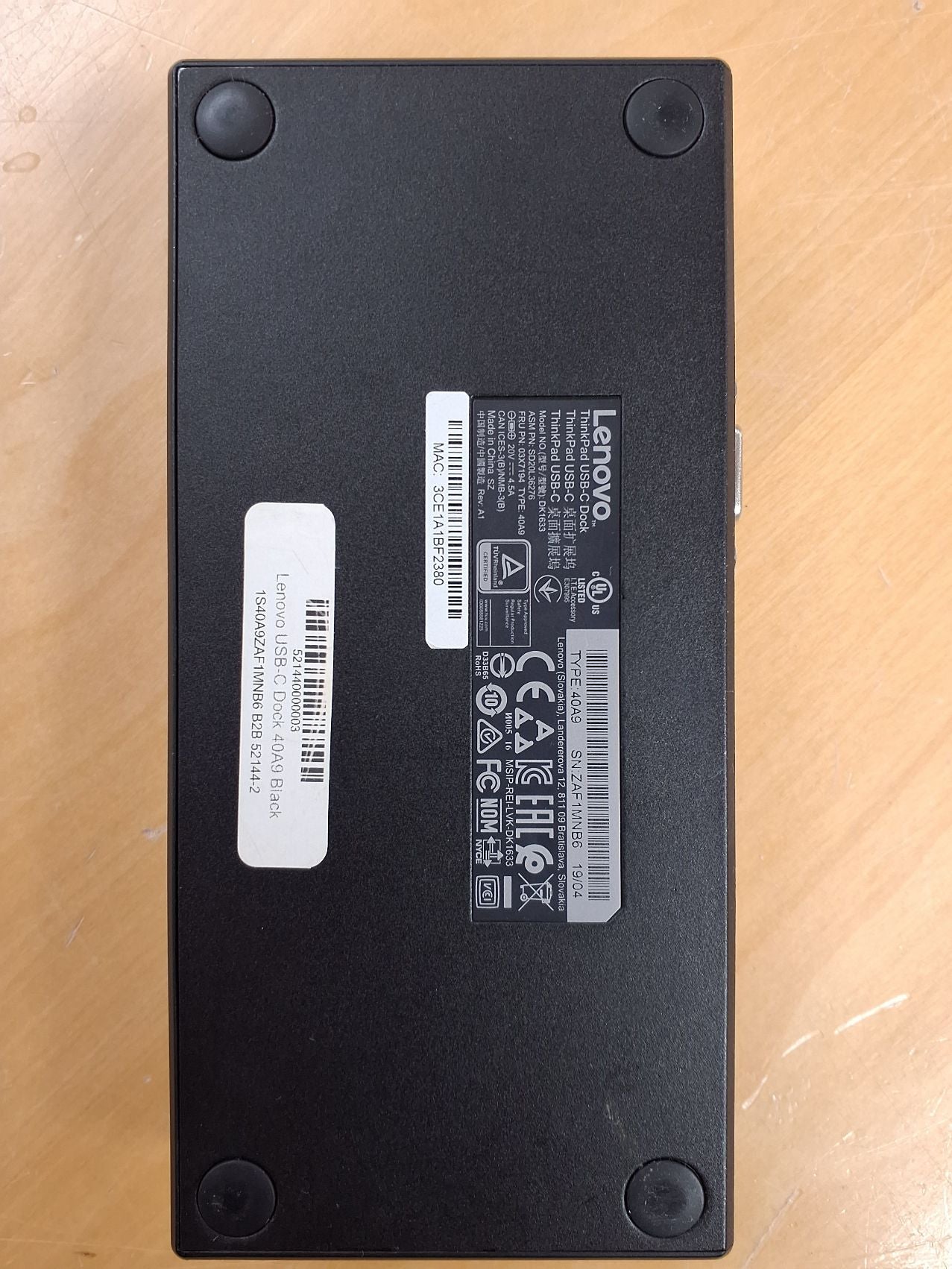 Docker ThinkPad USB-C