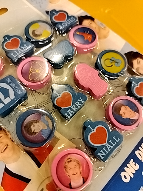 One Direction viskelædere - ubrugte
