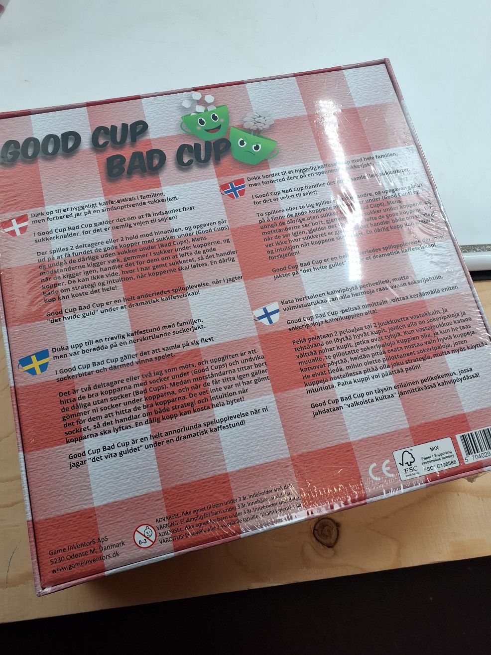 Good cup - bad cup