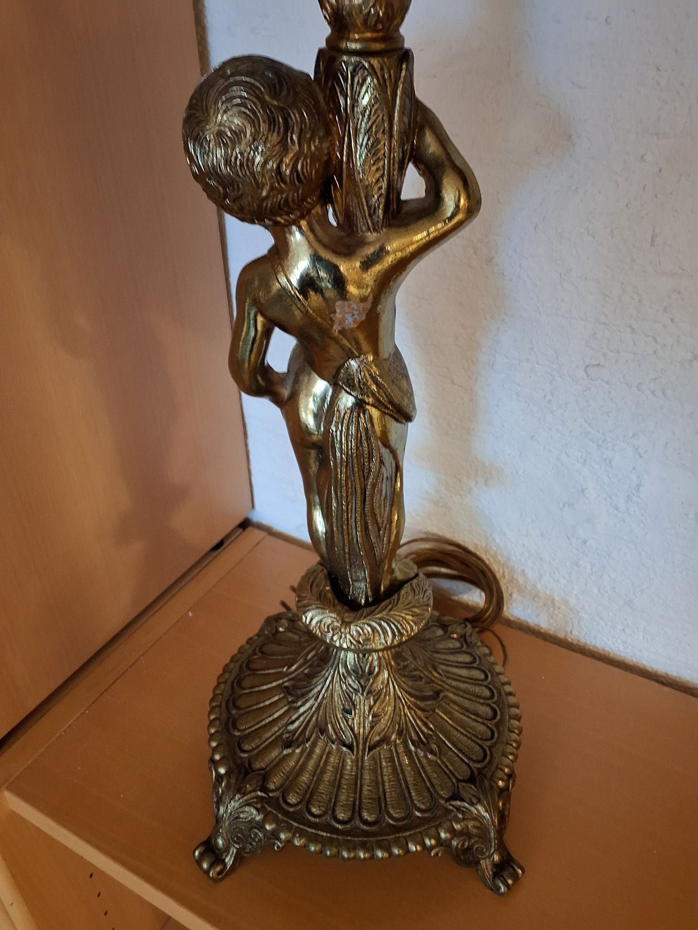 Vintage Messing lampe