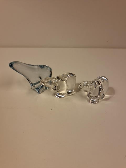 3 Isbjørne I glas