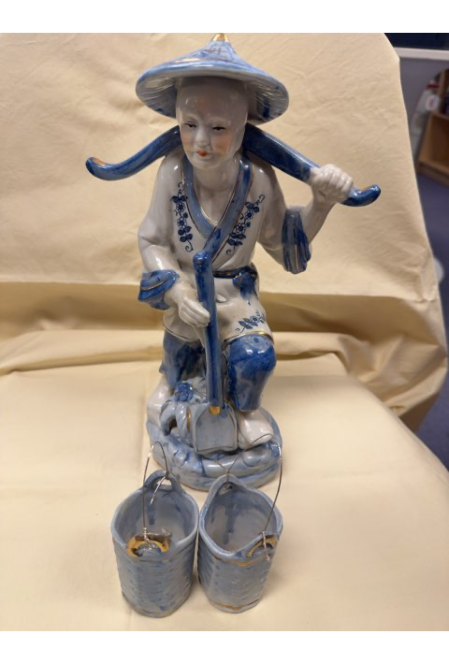 porcelænsfigur vandbærer