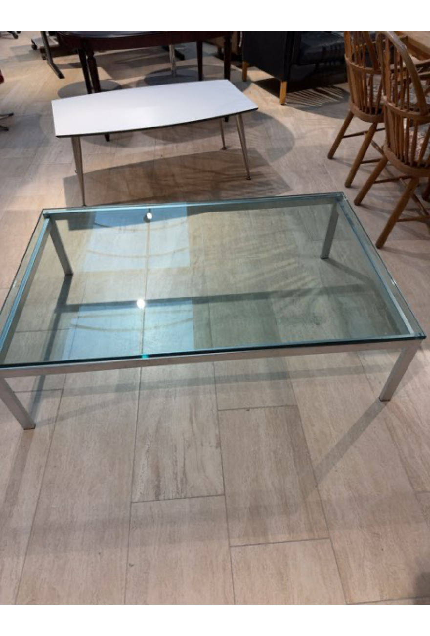Glas sofabord