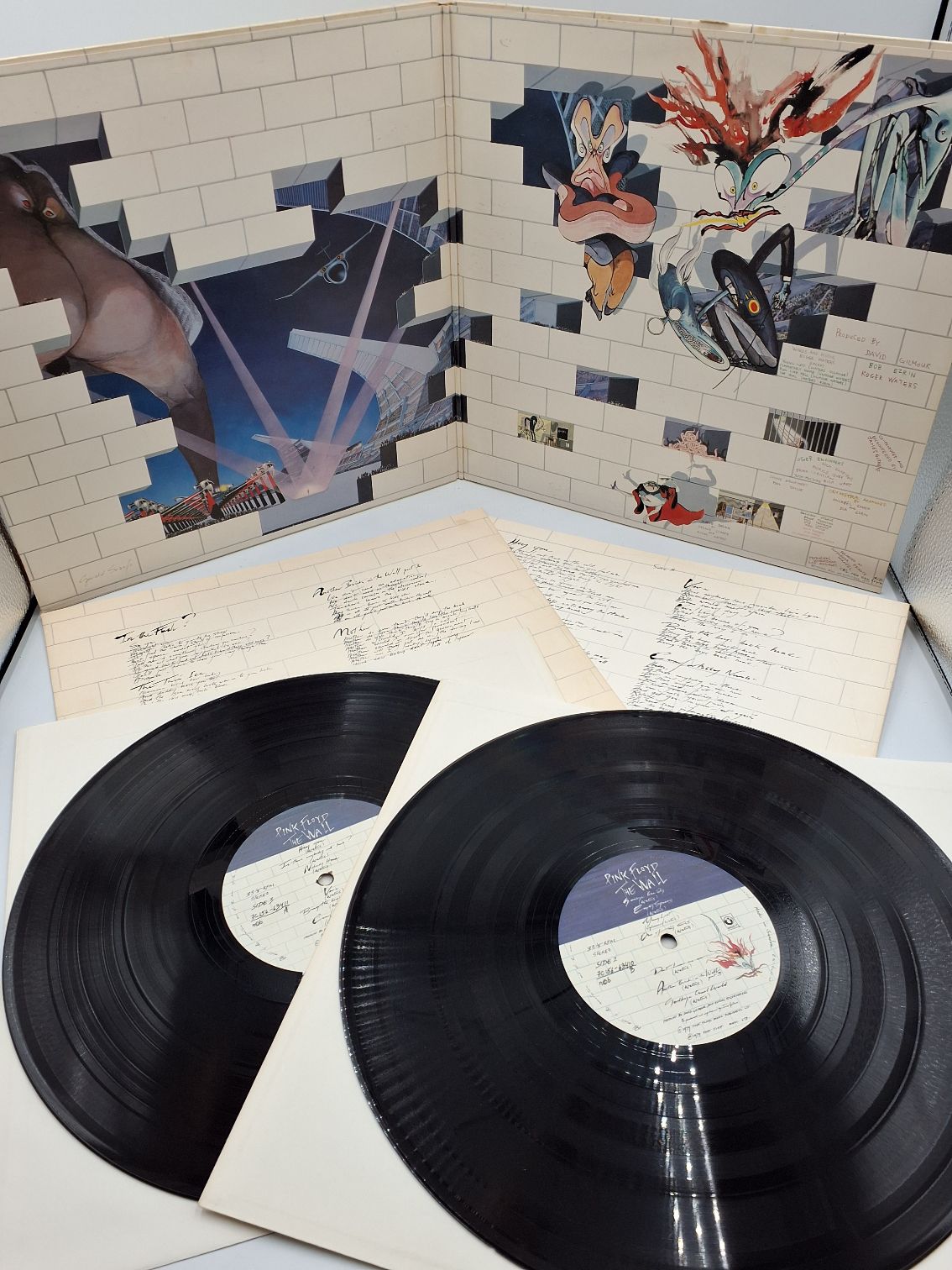 Pink Floyd The Wall Dobbelt LP