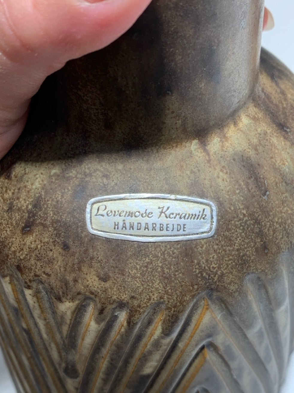 Løvemose keramik kande