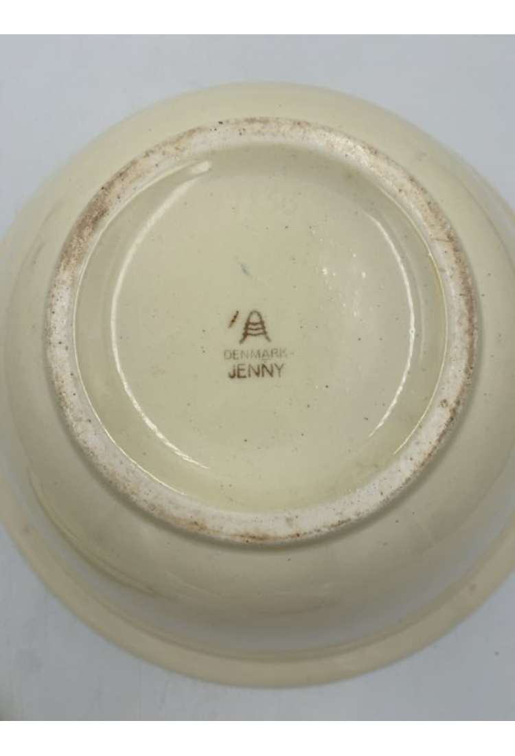 Aluminia suppe skål