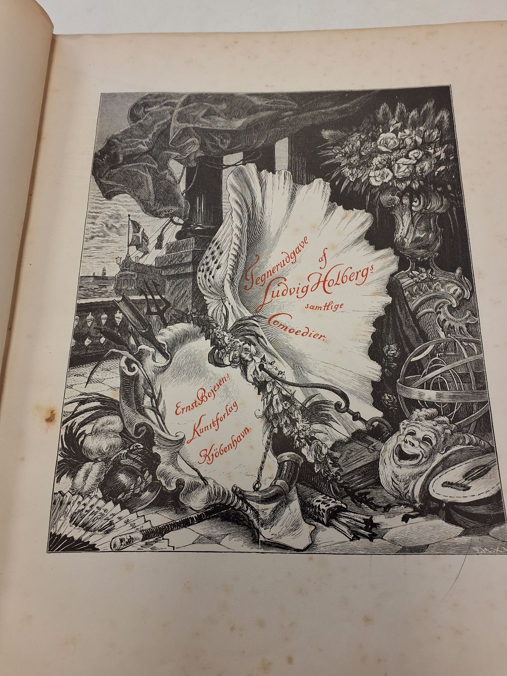 Ludvig Holbergs samtlige comedier.