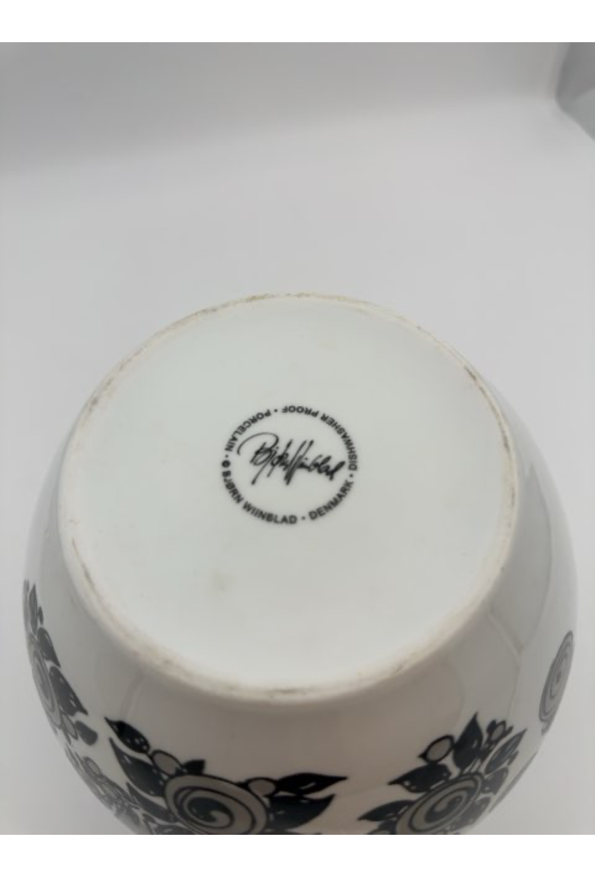 Sort, Bjørn Wiinblad, vase
