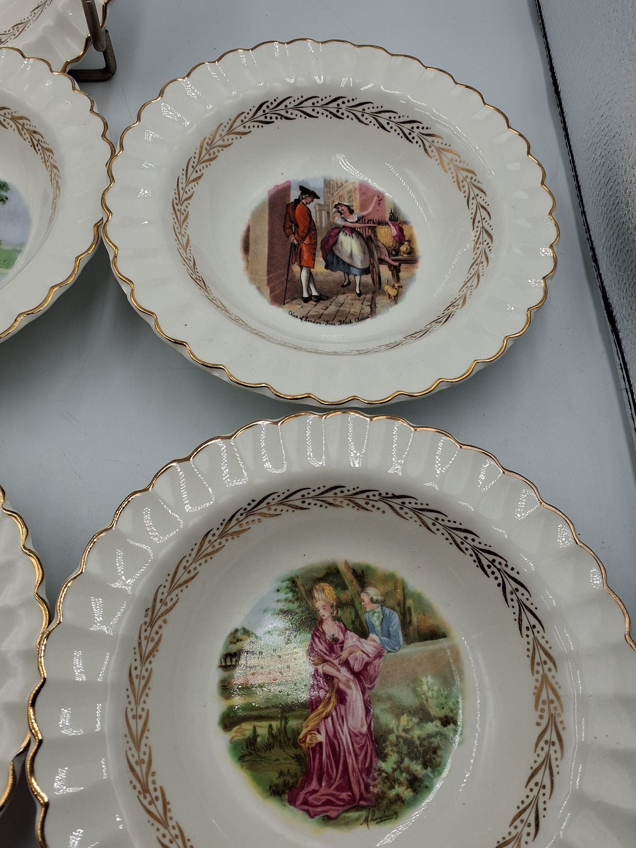Vintage engelske skåle