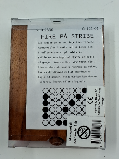 Fire på stribe