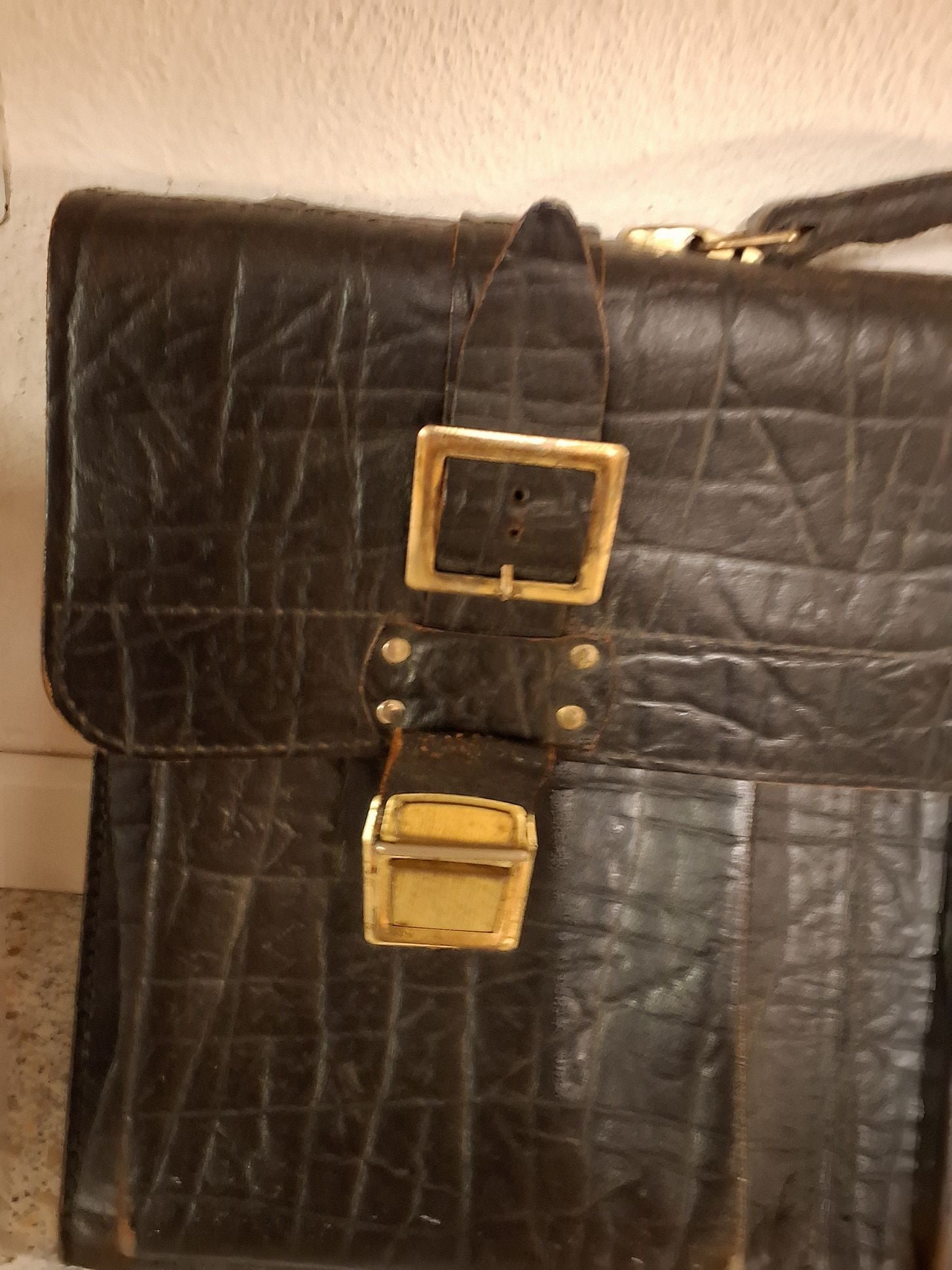 Retro skoletaske