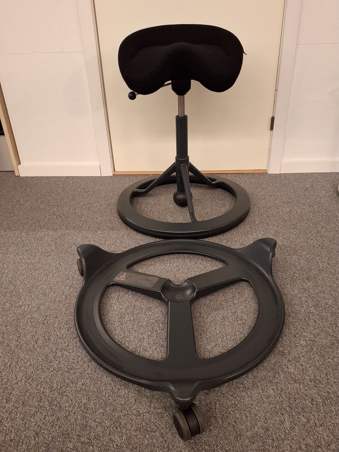 Kontorstol Back App Wheels 5043