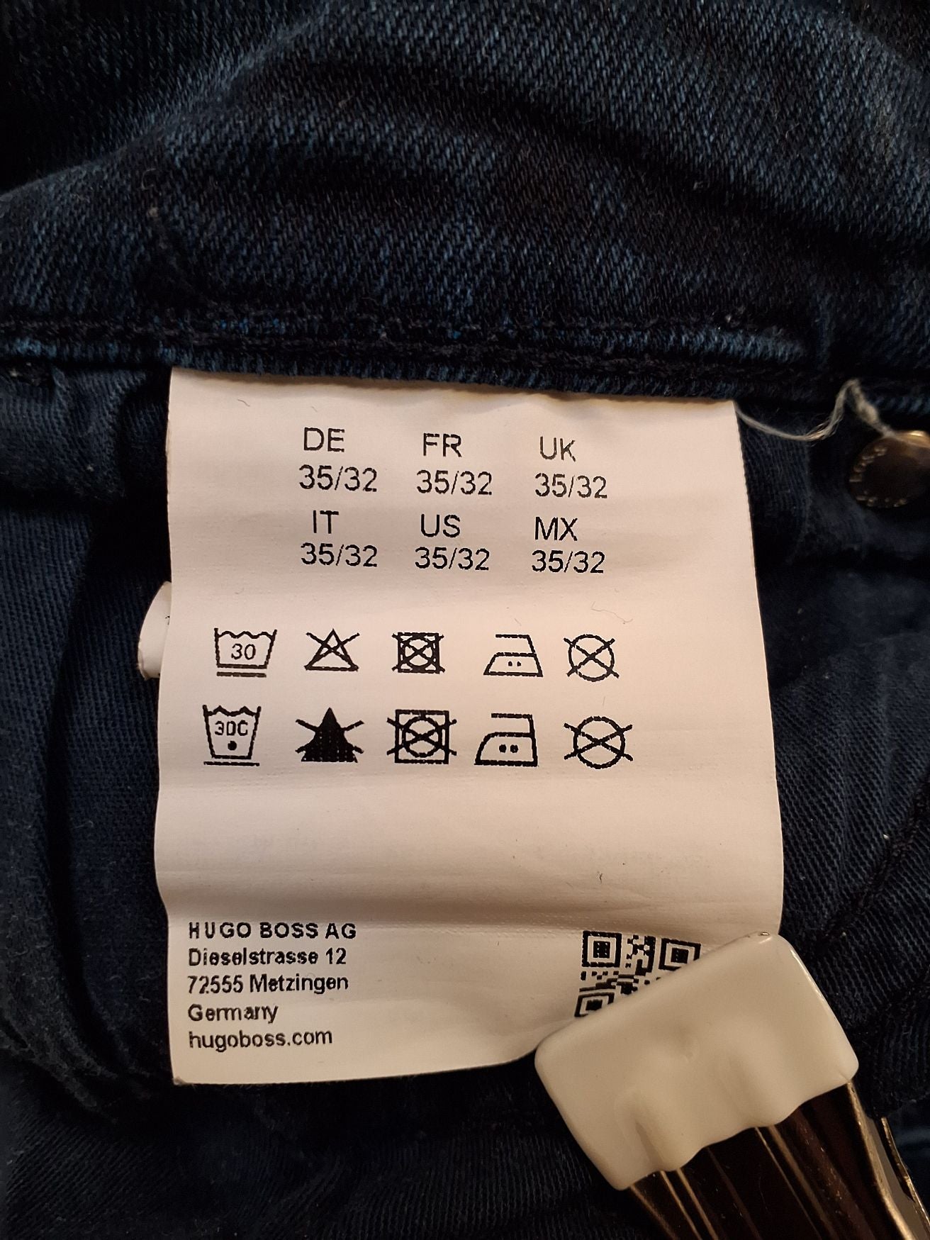 Boss - Hugo Boss blå bukser