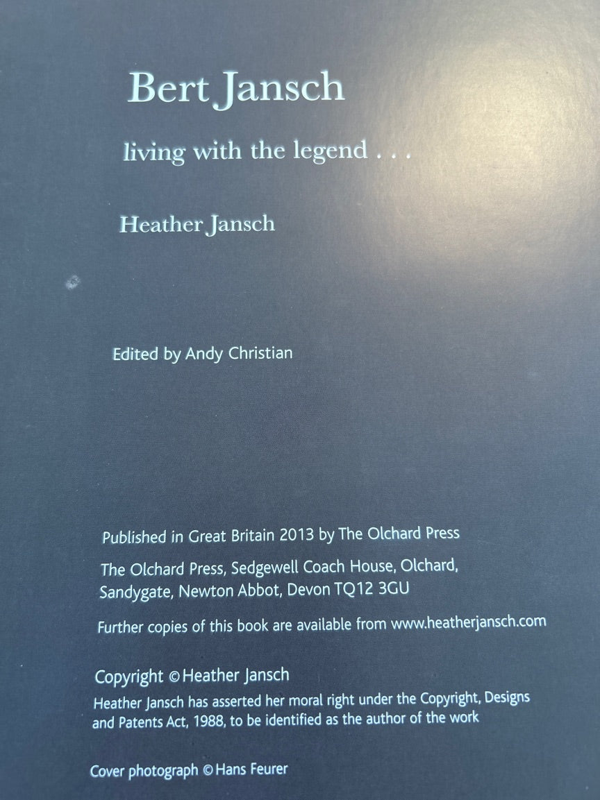 Bert Jans h - Living with the Legend