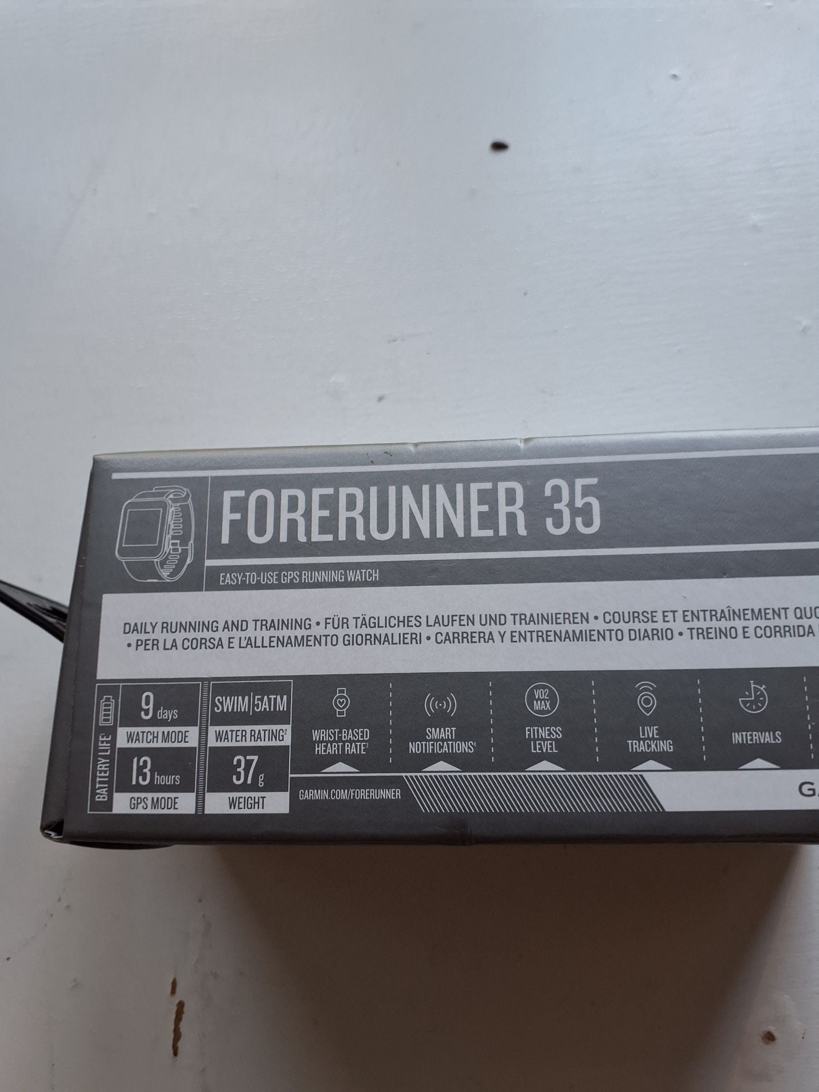 TEST Garmin løbeur - Ikke til salg