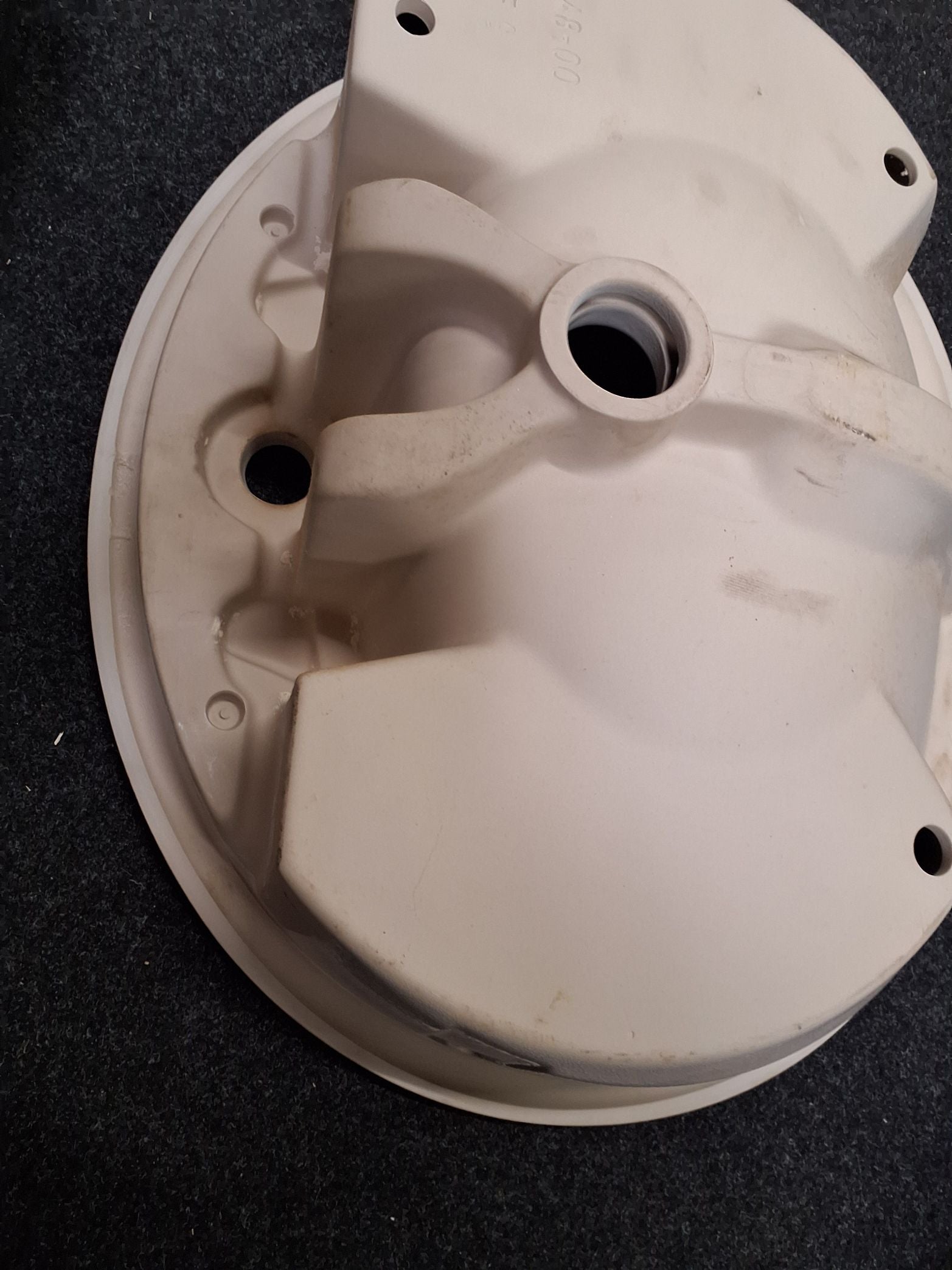 Oval porcelæn vask