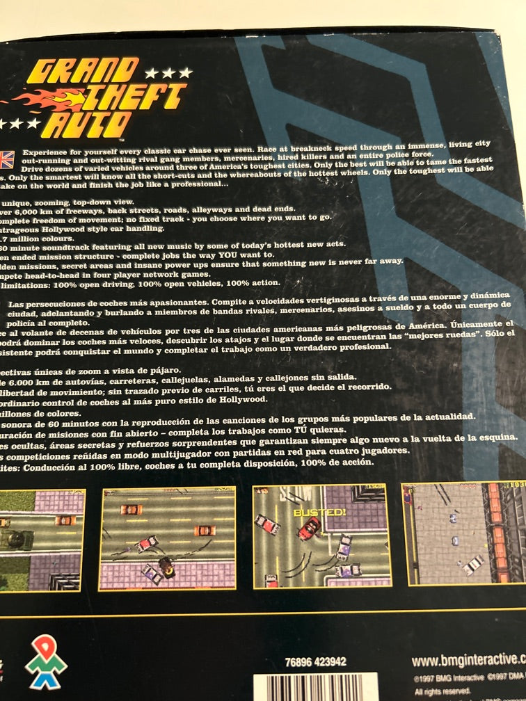 Grand Theft Auto PC CD-ROM Game