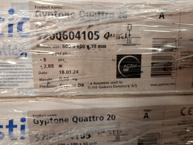 Loftplader fra gyptone