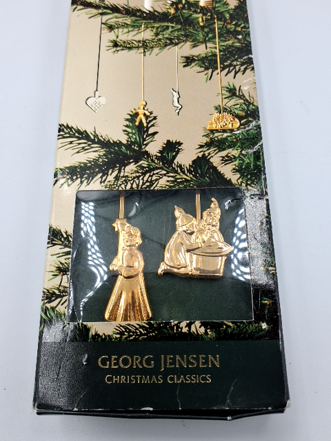 Georg Jensen Julelys holdere til juletræ