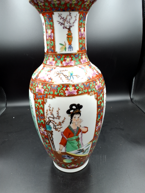Kinesisk porcelænsvase