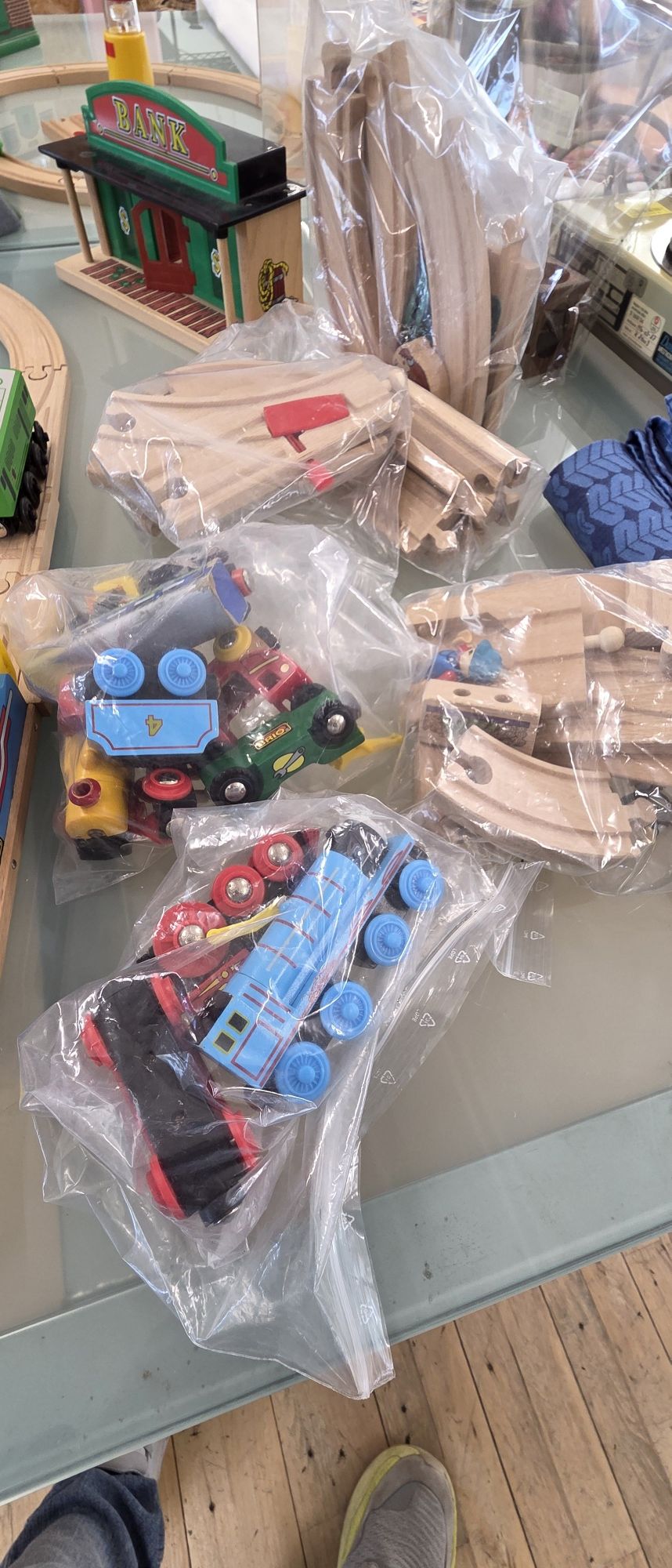 Træ togbane / Thomas Tog/ Brio mm