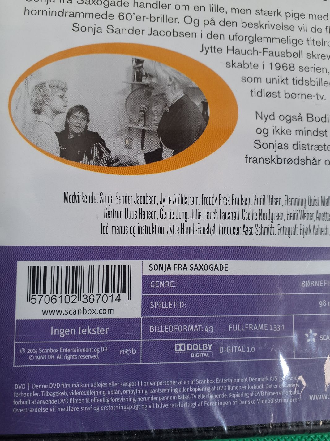 Dvd Sonja fra Saxogade