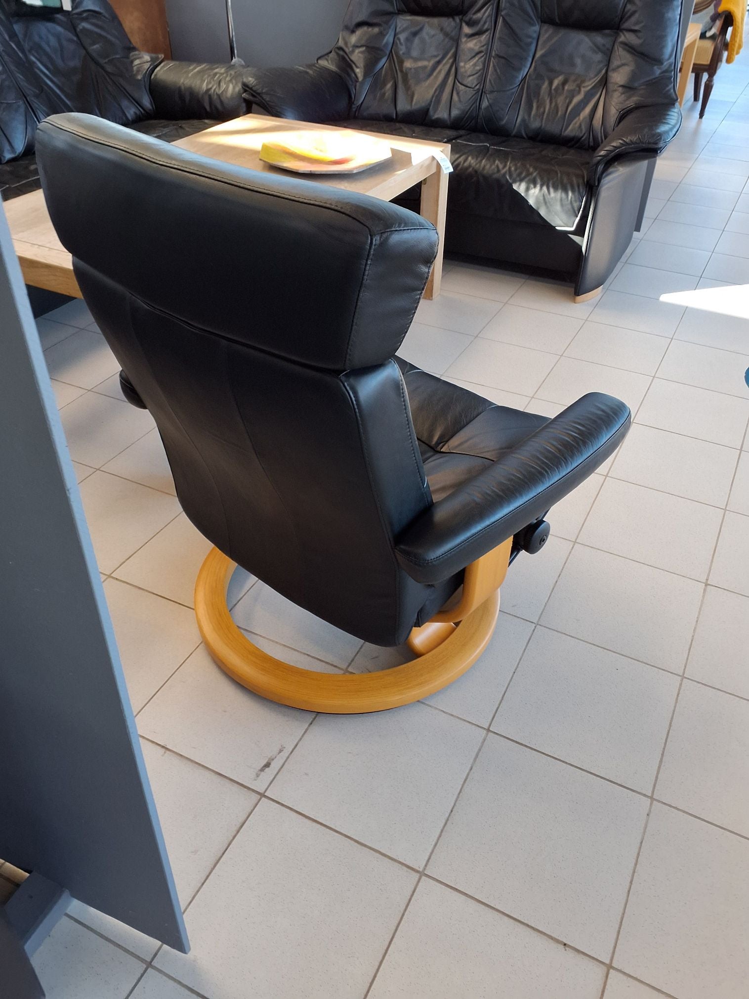 Stressless læder lænestol