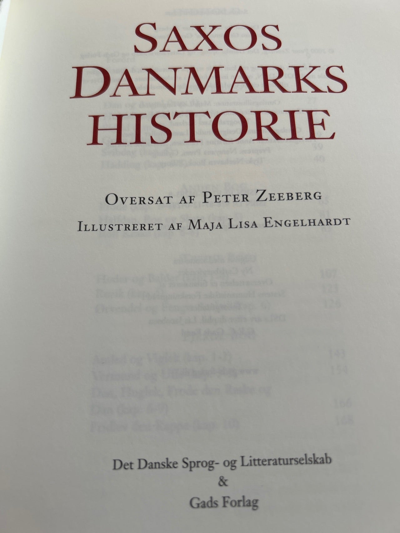 SAXOS danmarkshistorie