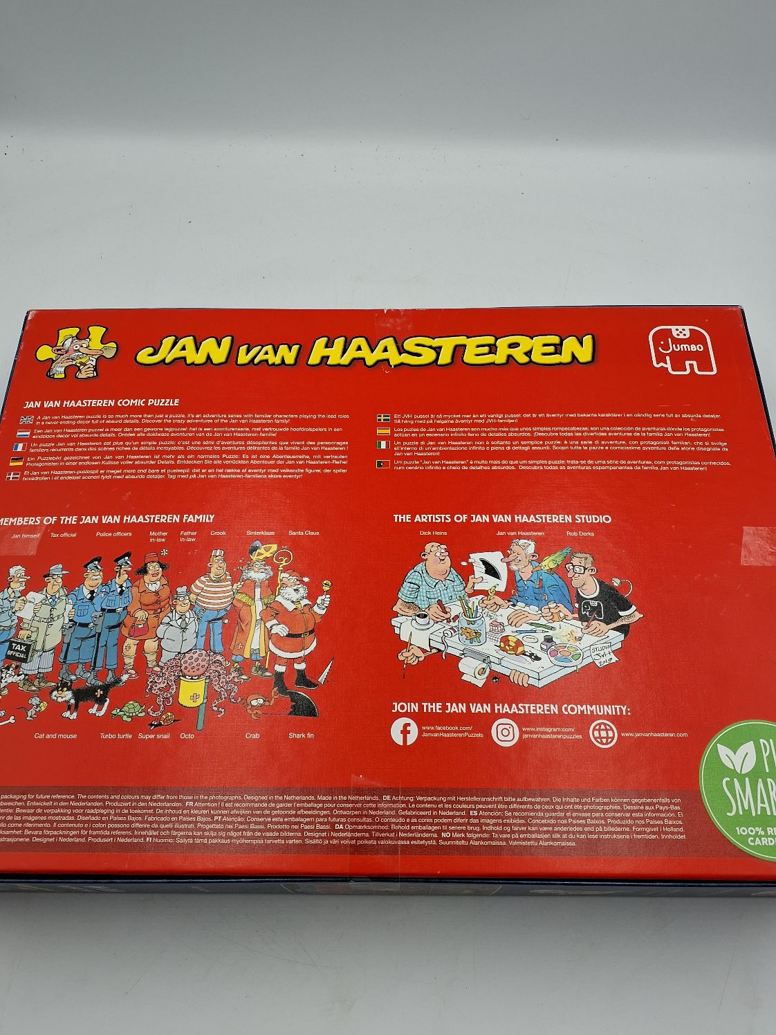 Jan Van Haastern puzzel