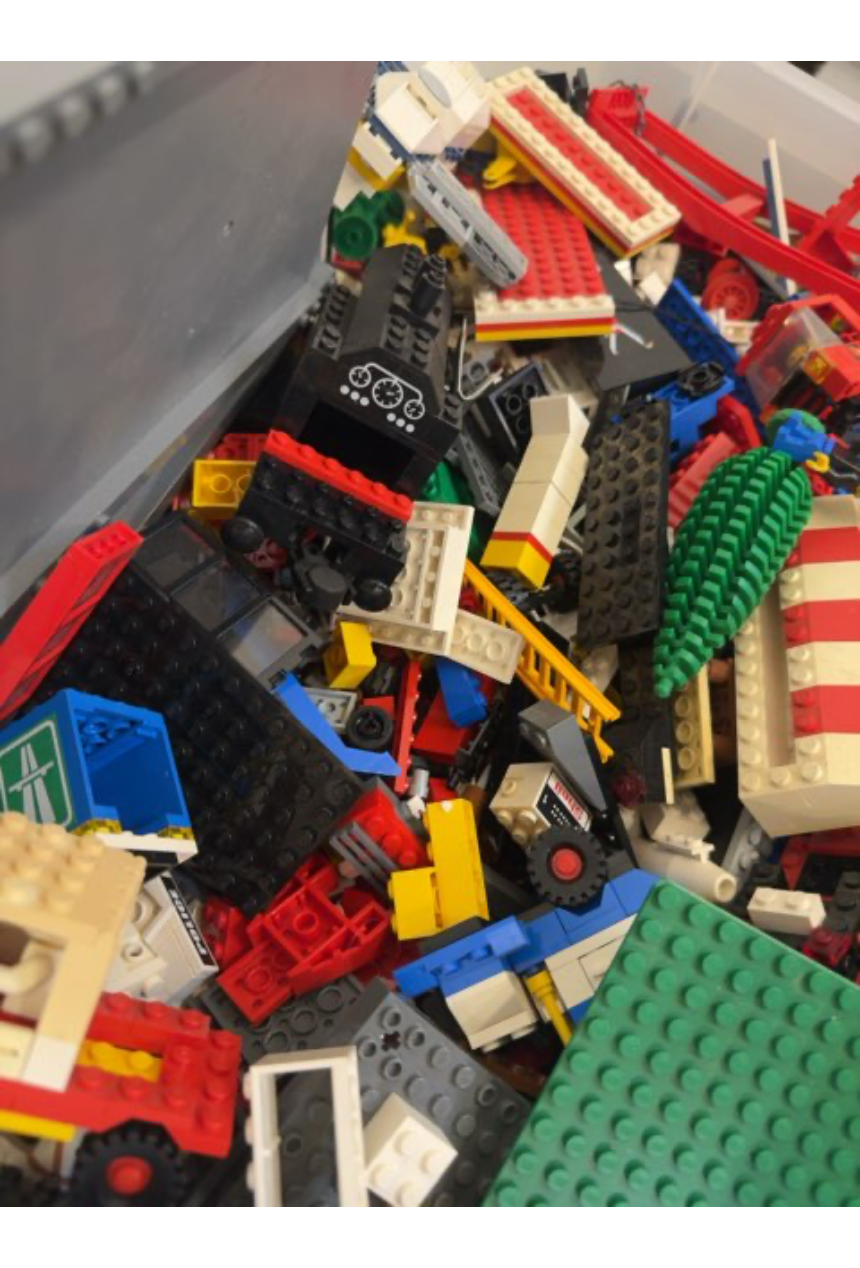 Lego kasse, 15,1 kg