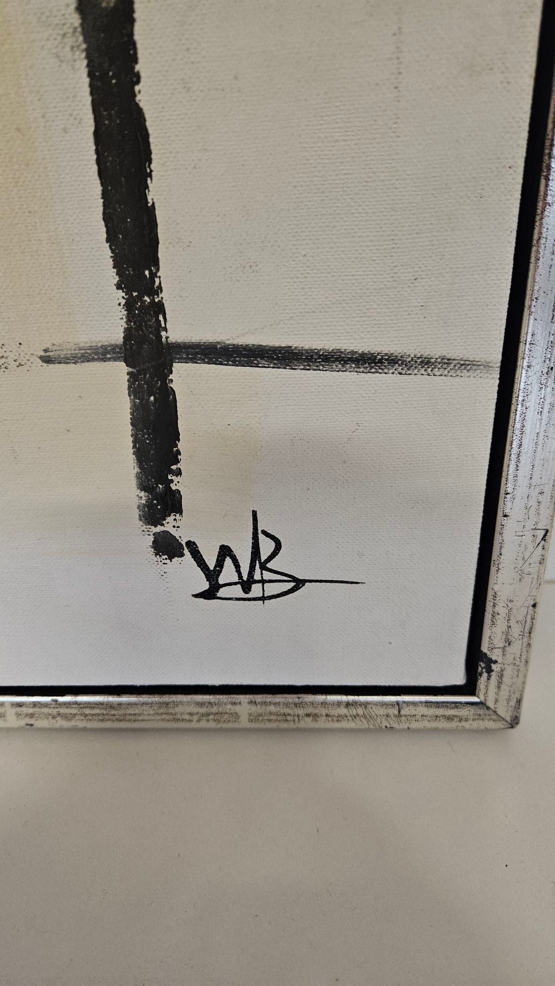 Abstrakt maleri - WB