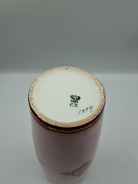 Carl Teilsch Vintage blomster  vase