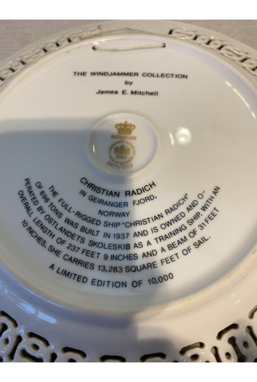 B&G Christian platte