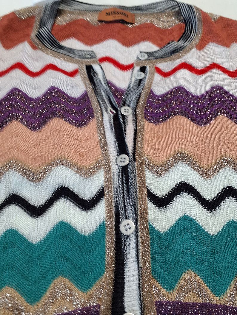 Missoni Cardigan korte ærmer
