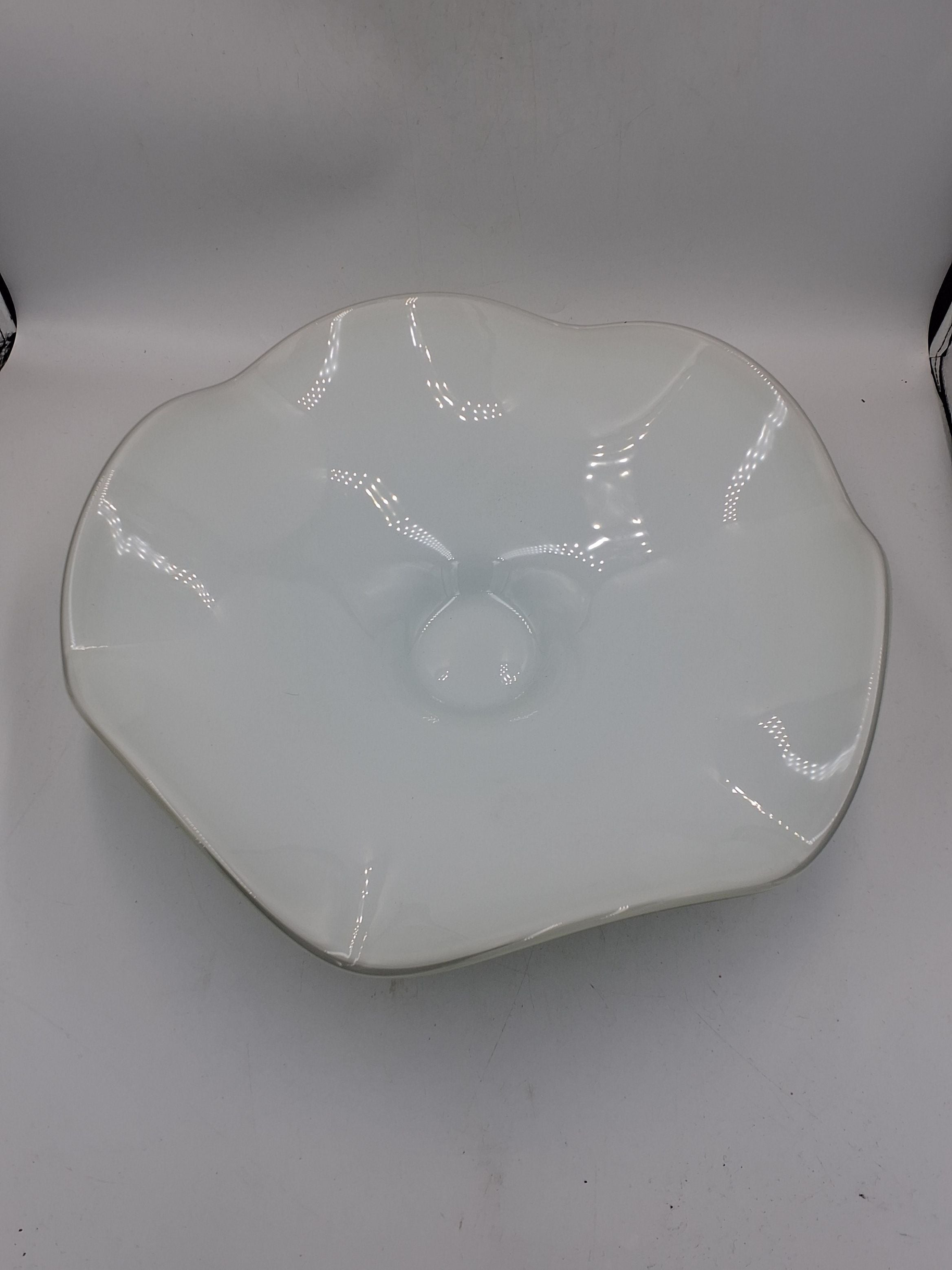 Stor glas skål