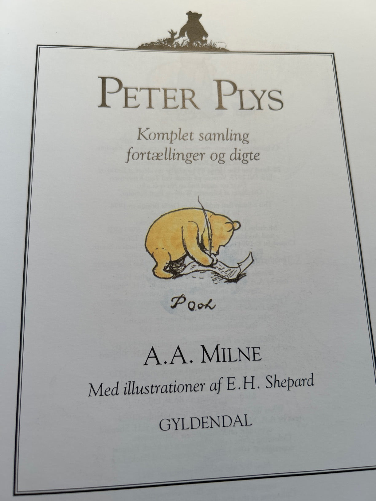 Peter Plys - komplet samling fortælling og digte