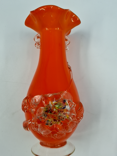 Orange Tivoli vase