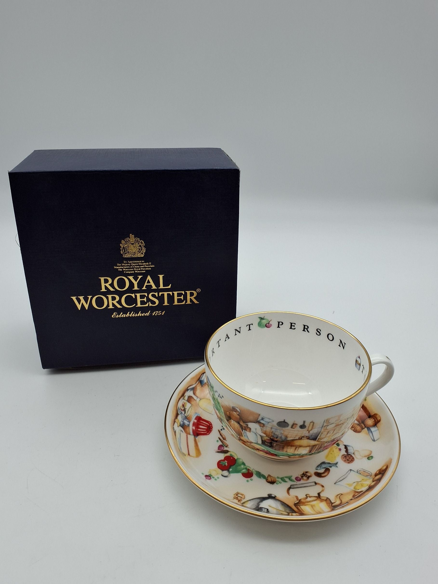 Royal Worcester VIP oversized te/kaffesæt
