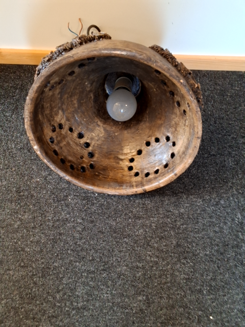 Keramik loftslampe