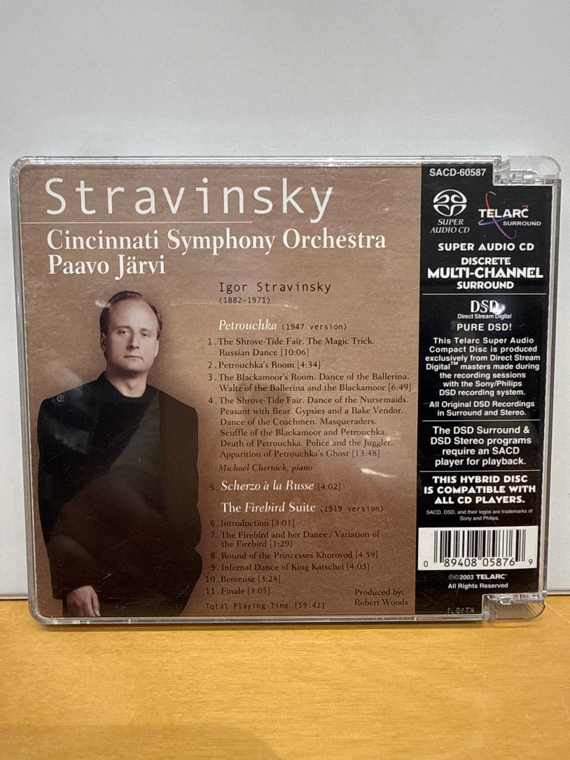 CD - Stravinsky værker super lyd kvalitet