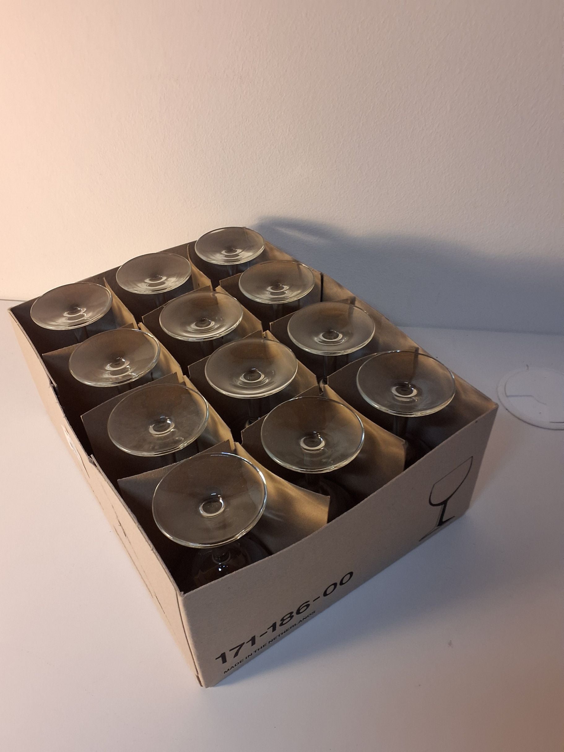 12 Hvidvinsglas