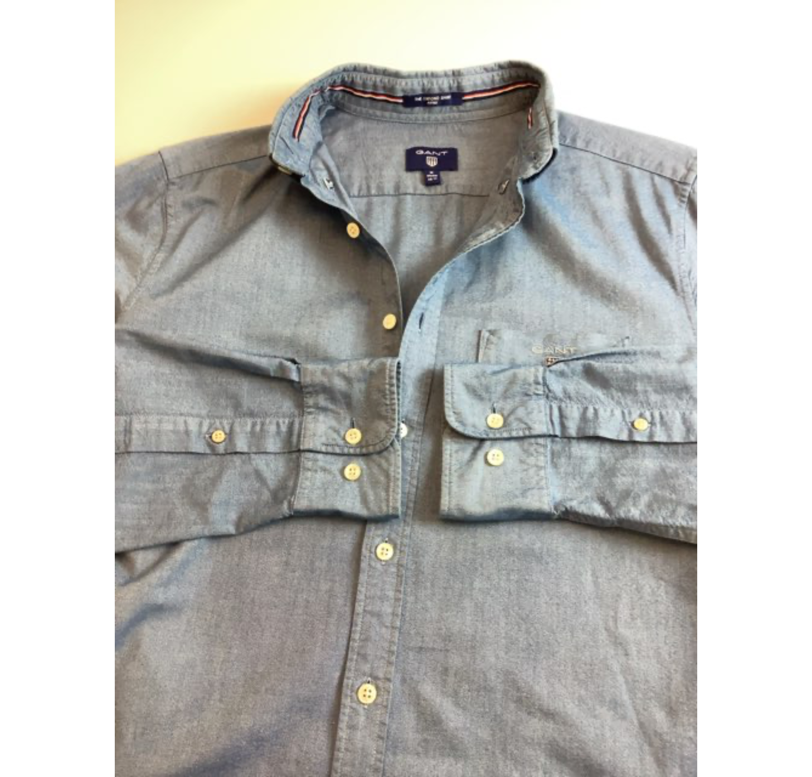 Gant Oxford skjorte fitted i bomuld (O833)