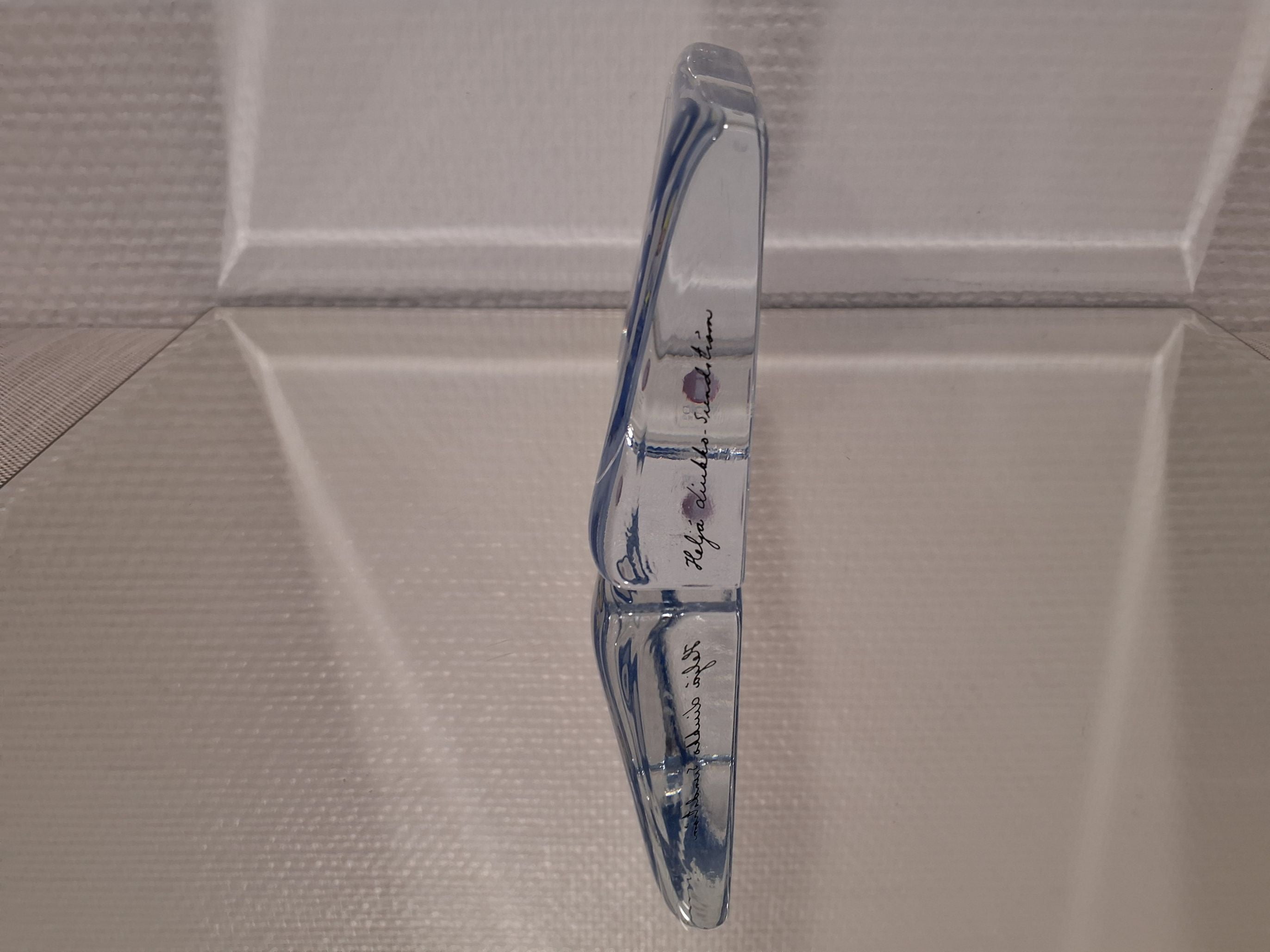 Iittala glas brevpresser