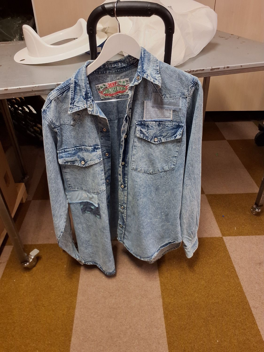 Denim skjorte
