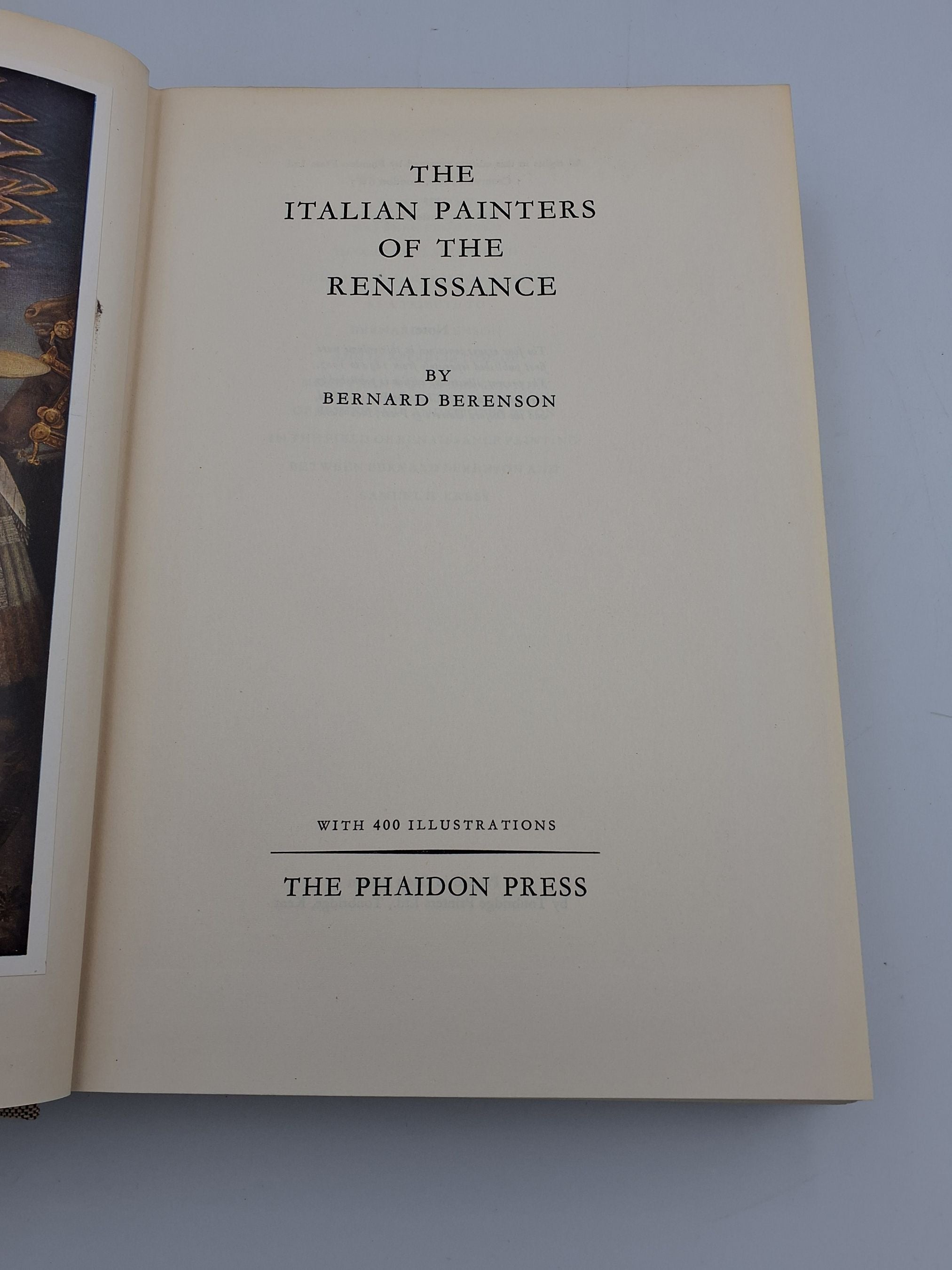 Bog: The italian painters of the Renaissance