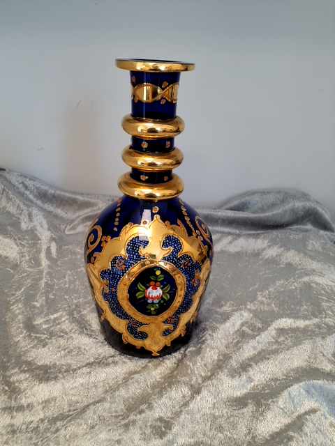 Bohemien glas vase