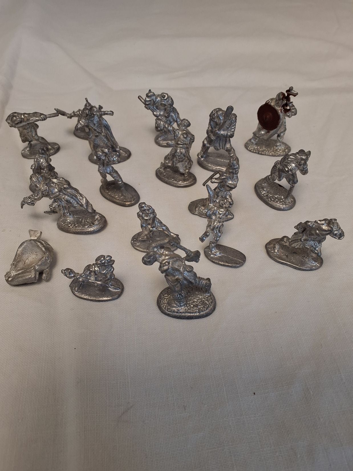 Retro miniratur figurer samlerobjekt