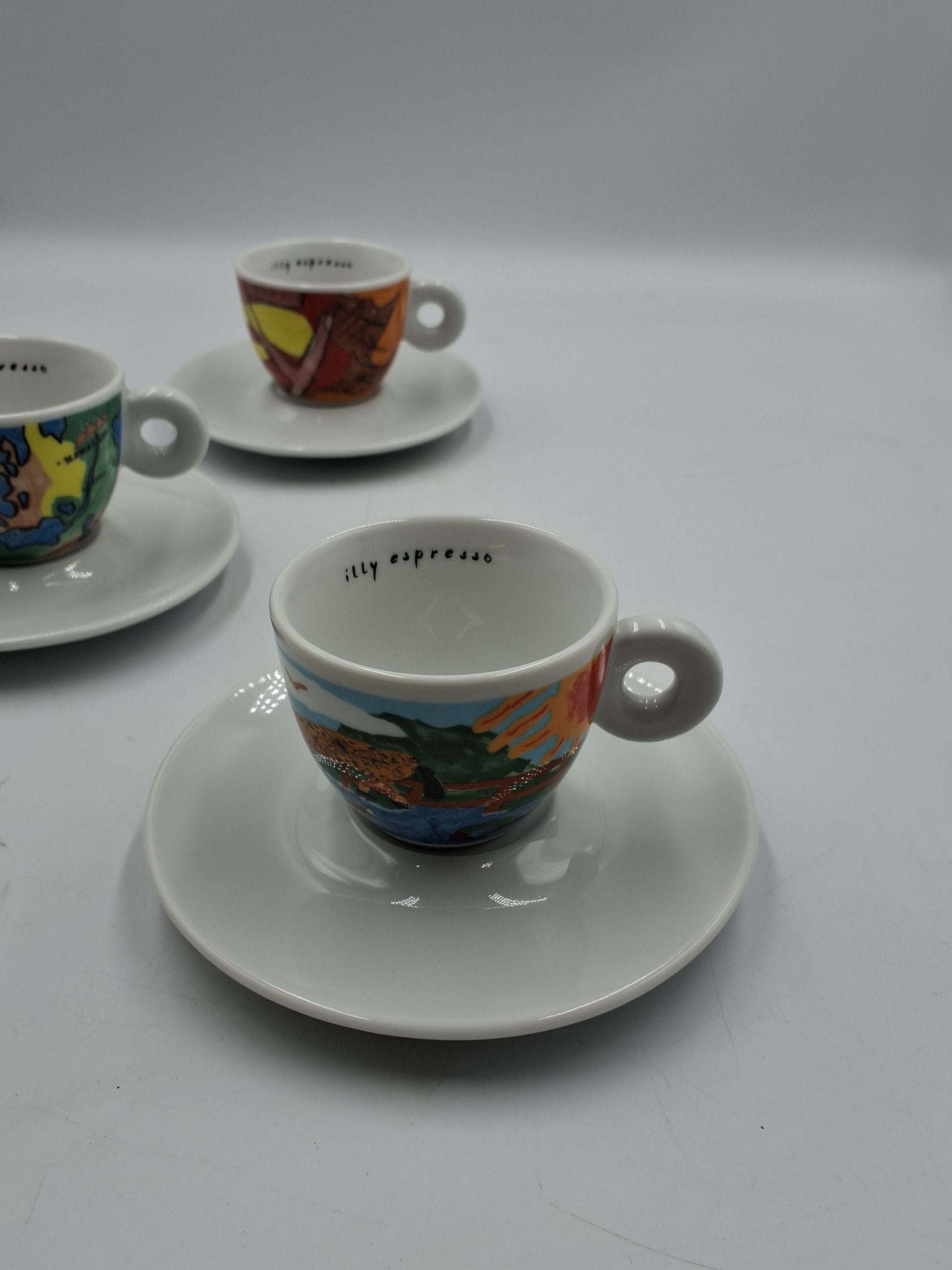 Vintage illy espresso kop