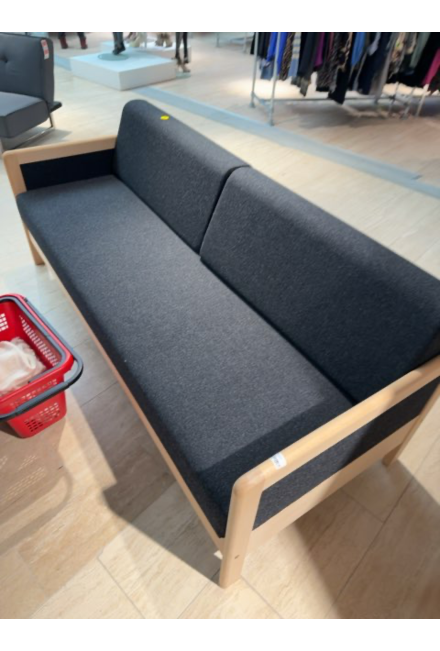 Sofa 3 Pers. Grå