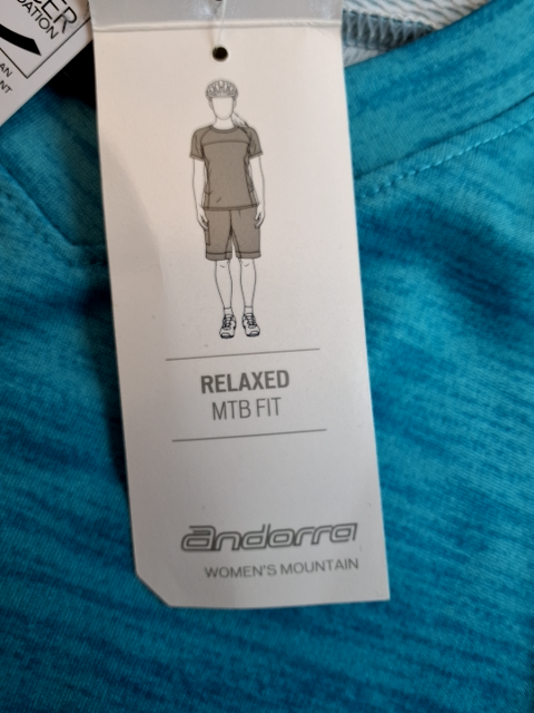 Andorra cykel T-shirt (O232)